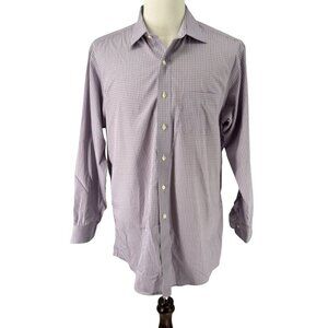 Brooks Brothers Madison Fit Dress Shirt - Non-Iron Supima Cotton - 16.5/33 EUC